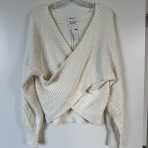 Banana Republic Factory Wrap Sweater (L)